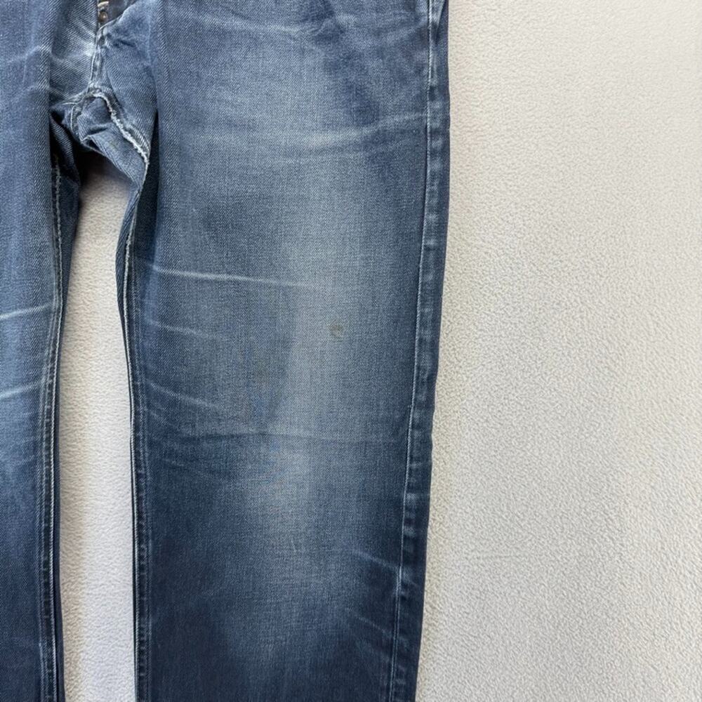 G Star Jeans Men's 36x34 Fits 36x32 Blue Denim Dark Wash Attacc Low Straight y2k - Picture 3 of 12